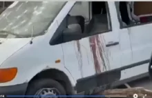 W Mariupolu ostrzelano samochód z polską tablicą rejestracyjną [WIDEO]