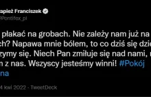 Papież odleciał! Twierdzi, że wojna w Ukrainie to... wina nas wszystkich