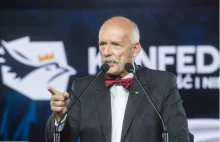 Janusz Korwin-Mikke cytowany przez kremlowski serwis propagandowy RIA Novosti