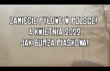Zamiecie pyłowe w Polsce niczym burze piaskowe - susza