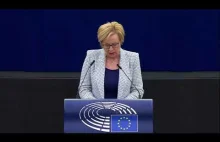 Jadwiga Wiśniewska, Europosłanka PiS ostro w PE