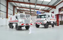 Ukraina. 30 nowych opancerzonych ambulansów produkcji brytyjskiej