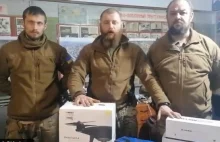 Świeża dostawa akcesoriów dla obrońców w Mariupolu