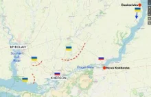 Osokoriwka w obwodzie chersońskim odbita przez Ukrainę