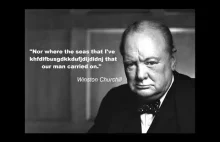 Winston Churchill kiedyś powiedział...