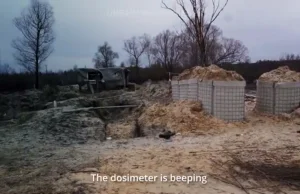 Czarnobyl: Rosjanie przekopali i wycięli skażony Czerwony Las