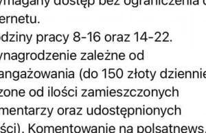 Za jaką stawkę można zeszmacić się i zostać rosyjskim trollem?