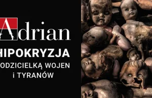 Fabryka Rajstop Adrian reklamuje się zdjęciem zmasakrowanych lalek.