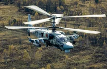Pierwsze katapultowanie bojowe ze śmigłowca Ka-52