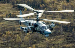 Pierwsze katapultowanie bojowe ze śmigłowca Ka-52
