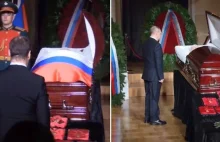 Putin pożegnał Żyrinowskiego. Internauci zwrócili na jeden szczegół