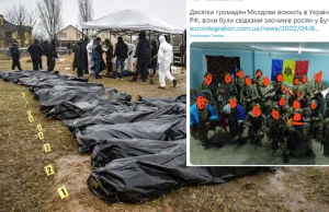 Mołdawscy ochotnicy byli świadkami zbrodni Rosjan w Buczy
