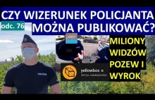 Czy można publikować wizerunek policjanta? Zapadł wyrok w sprawie publikacji