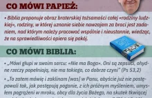 Religia dzieli a nie łączy - papieska nieprawda o Biblii