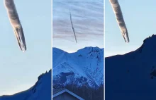 Alaska: Dziwna formacja chmur nad Lazy Mountain