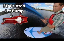 Jak zrobić elektryczna deska surfingowa z pompami strumieniowymi z drukarki 3D