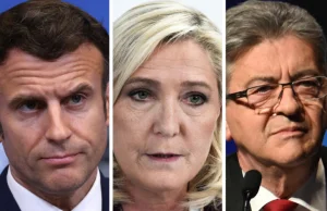 FRANCJA: Wybory prezydenckie - do II tury przechodzi MACRON 27% i LE PEN 24%