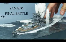 Budowa dioramy z ostatniej bitwy Yamato