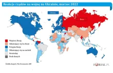 Które państwa popierają Rosję? MAPA