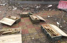 Rosjanie "dostarczyli" sporą ilość amunicji Ukrainie