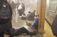 Z ostatniej chwili: Strzały i wybuchy na stacji metra na Brooklynie.