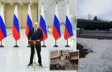 Putin ostrzega przemawiając przed dziesiątkami rakiet w kosmodromie Wostocznyj