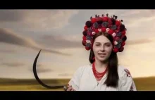 Ukraińska aktorka Adrianna Kurilets robi wideo w stylu ISIS