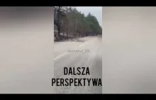 Atak z bliska czołgu na żołnierzy ukraińskich.