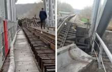 Zniszczono kluczowy dla Rosji most kolejowy. Akt dywersji?