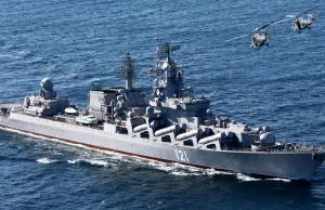 Rosja przyznaje: okręt flagowy floty czarnomorskiej poważnie uszkodzony