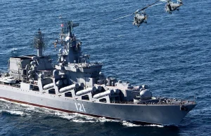 Cios dla prestiżu Rosji: okręt flagowy Floty Czarnomorskiej zniszczony...