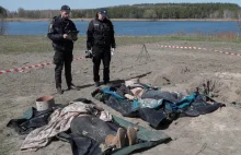 Rosjanie kazali kopać Ukraińcom groby. W Makarowie pogrzebali ich żywcem