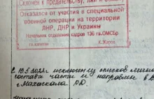 "Skłonny do zdrady". Specjalne adnotacje w książeczkach wojskowych Rosjan.