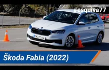 Škoda Fabia (2022) test łosia nie wyszedł fabi najlepiej | km77.com