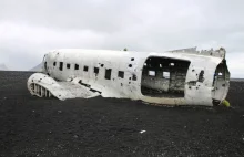 Wrak samolotu Dakota C-117 na plaży Sólheimasandur (Islandia) - dojazd,...