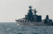 Straż morska: załogi krążownika Moskwa nie ewakuowano z powodu sztormu
