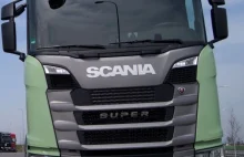 Nowa Scania 500S która pali z pełnym ładunkiem tylko trochę więcej niż suv-y.