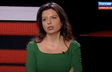 Redaktor naczelna rosyjskiej telewizji RT żąda powrotu cenzury w Rosji