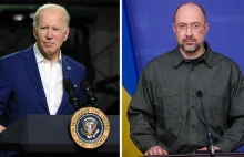 Joe Biden nie poleci do Kijowa za to premier Ukrainy Denys Szmyhal będzie w USA