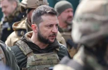 Zełenski: Eliminacja obrońców Mariupolu oznacza koniec negocjacji