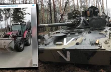 Finowie wyśmiewają ruchy wojsk rosyjskich przy granicy. Wysyłają traktory xD