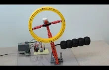 Projekt Lego, Raspberry i Pythona - odwrócone wahadło z kołem reakcyjnym