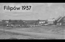 Wieś Filipów wiosną 1937 roku