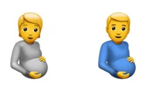 Facet w ciąży - nowy emoji w iPhonie.