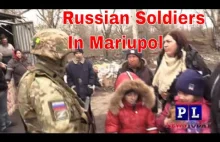 Russian Soldiers Evacuate Children from Dangerous Areas of Mariupol