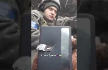 Smartfon zatrzymał pocisk i uratował ukraińskiego żołnierza.