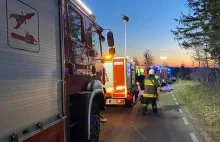 Śmiertelny wypadek w Szymbarku. Policja zatrzymała podejrzewanego 22 latka