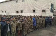 Pojmani żołnierze Ukraińscy.