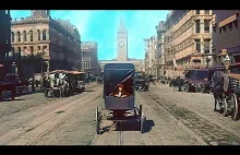 San Francisco 1906, 4 dni przed trzęsieniem ziemi i pożarem, który je zniszczył.