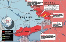 1200 obiektów zbombardowanych na Ukrainie. Rozpoczęła się bitwa o Donbas ...